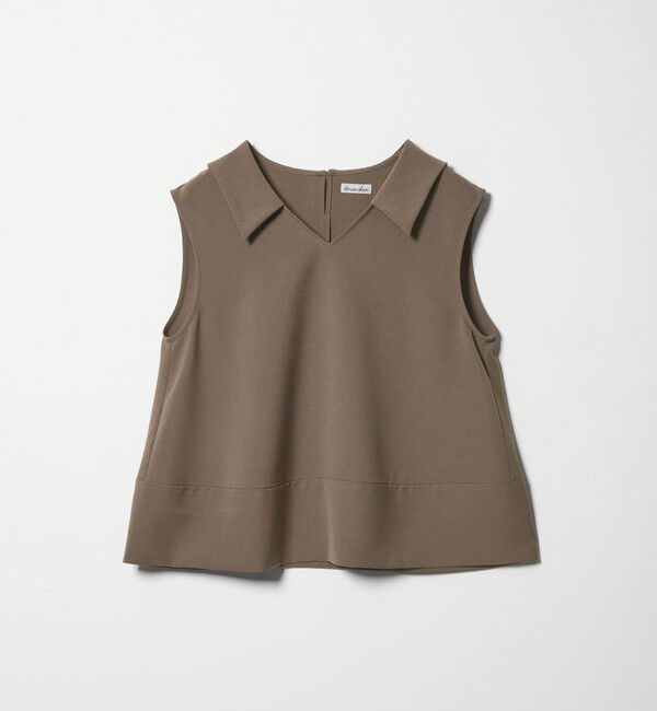 STEVEN ALAN「＜Steven Alan＞フレア ノースリーブ プルオーバー」|シャツ・ブラウス|