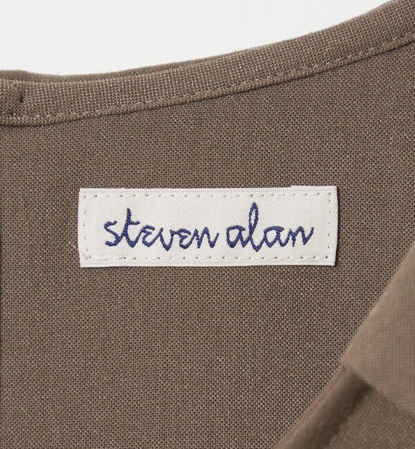 STEVEN ALAN「＜Steven Alan＞フレア ノースリーブ プルオーバー」|シャツ・ブラウス|