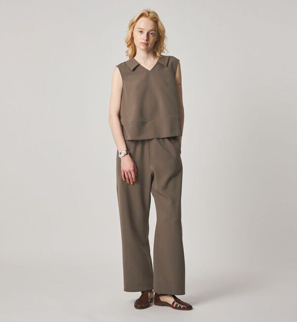 STEVEN ALAN「＜Steven Alan＞フレア ノースリーブ プルオーバー」|シャツ・ブラウス|