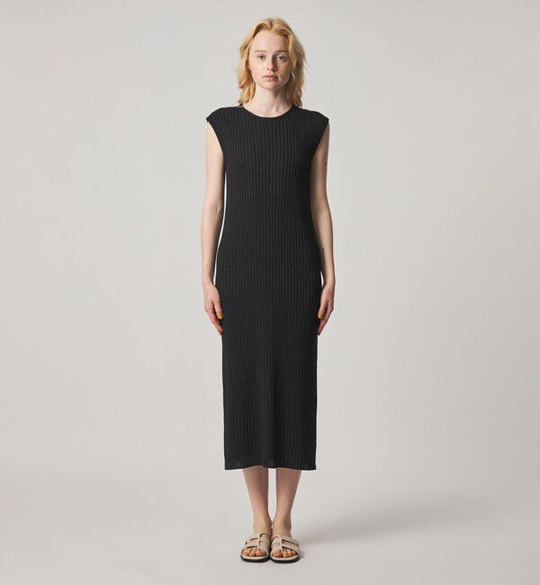 STEVEN ALAN「＜Steven Alan＞リブ ノースリーブ ワンピース」|ワンピース|