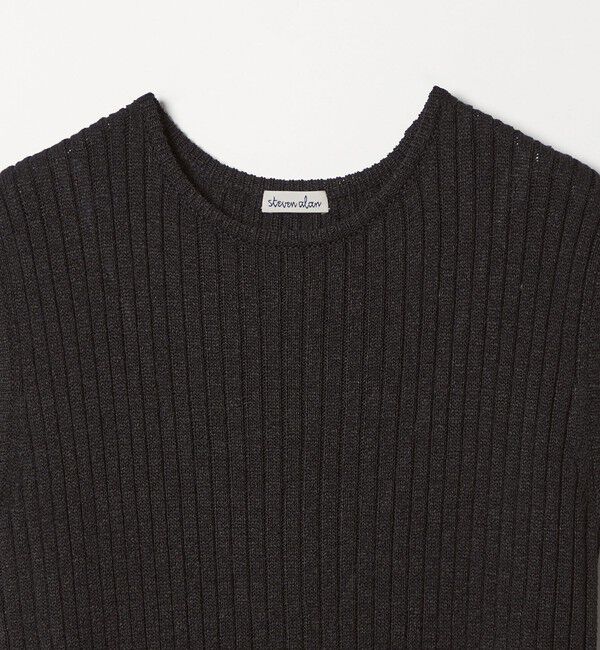 STEVEN ALAN「＜Steven Alan＞リブ ノースリーブ ワンピース」|ワンピース|