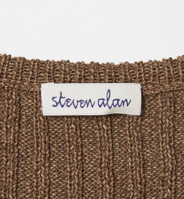 STEVEN ALAN「＜Steven Alan＞リブ ノースリーブ ワンピース」|ワンピース|
