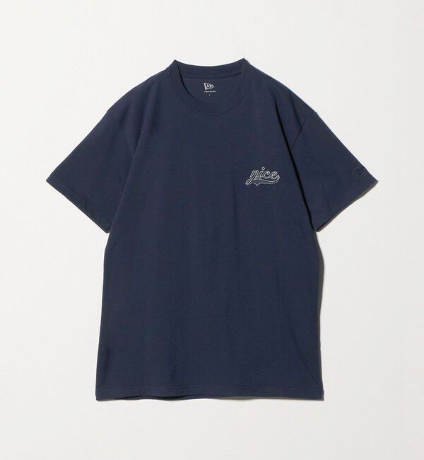 NICE WEATHER「【別注】＜NEW ERA＞ロゴTシャツ」|Tシャツ・カットソー|NAVY