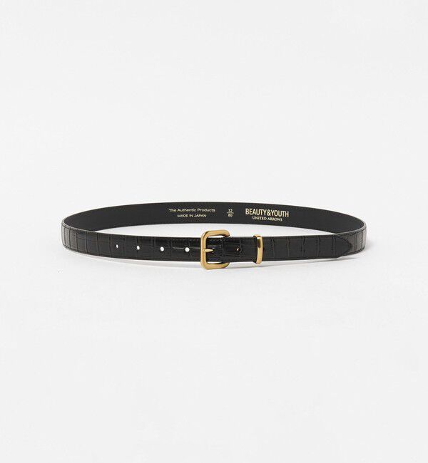 BEAUTY&YOUTH UNITED ARROWS「エンボス ベルト 25mm」|ベルト|