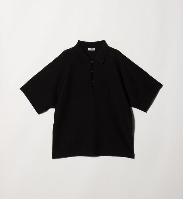 BEAUTY&YOUTH UNITED ARROWS「リネン ブリーズ ドルマン 3B ポロニット ウォッシャブル」|ニット・セーター|
