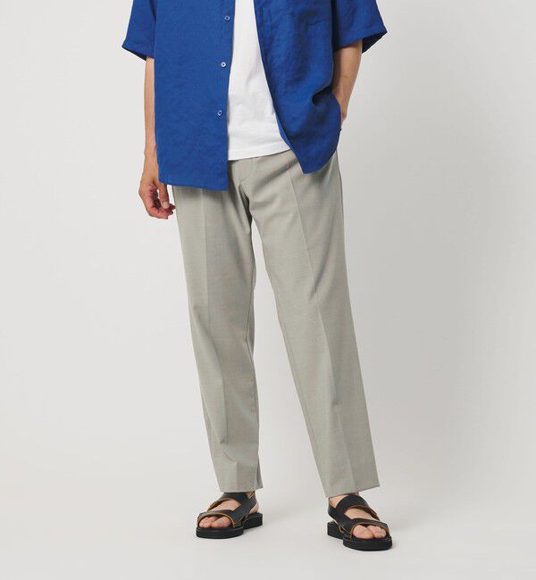 BEAUTY&YOUTH UNITED ARROWS「クール トロ イージー スラックス NO.5 接触冷感 ストレッチ」|チノ|
