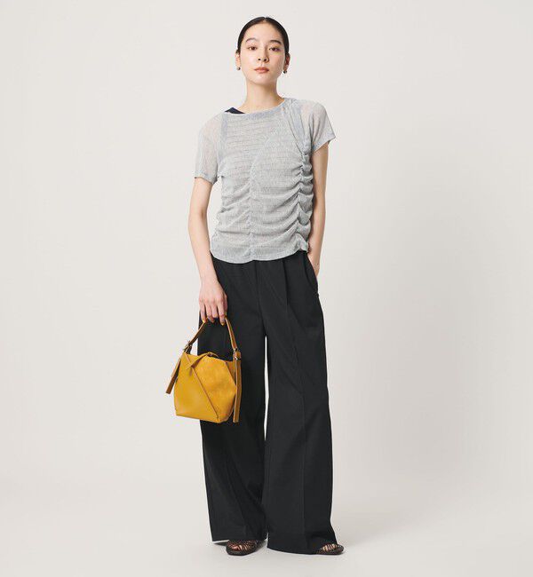 BEAUTY&YOUTH UNITED ARROWS「シャーリング メッシュ Tシャツ」|Tシャツ・カットソー|