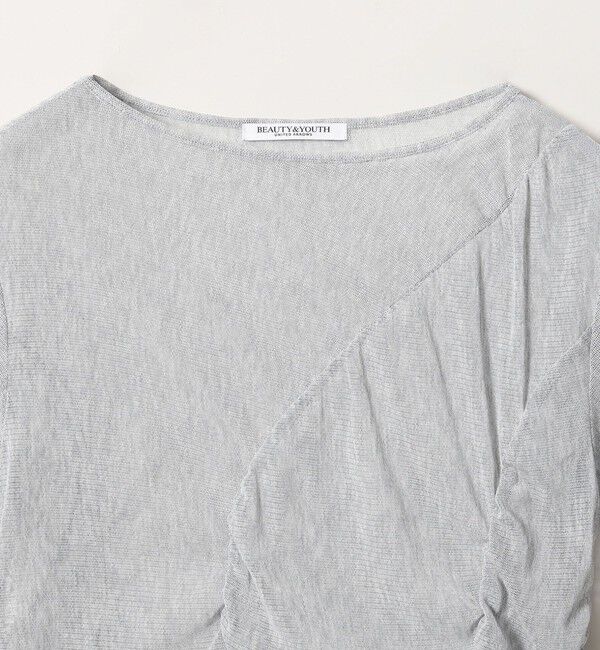 BEAUTY&YOUTH UNITED ARROWS「シャーリング メッシュ Tシャツ」|Tシャツ・カットソー|