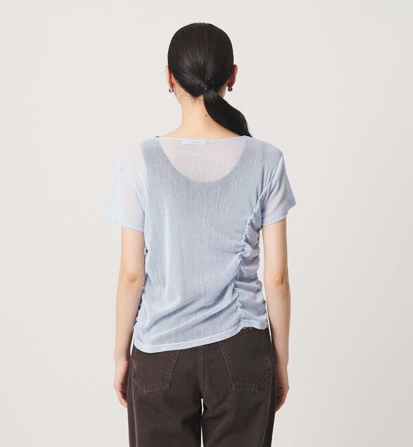 BEAUTY&YOUTH UNITED ARROWS「シャーリング メッシュ Tシャツ」|Tシャツ・カットソー|