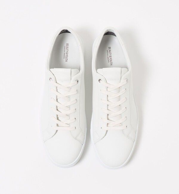 BEAUTY&YOUTH UNITED ARROWS「スタンダード レザー スニーカー ウォータープルーフ」|スニーカー|
