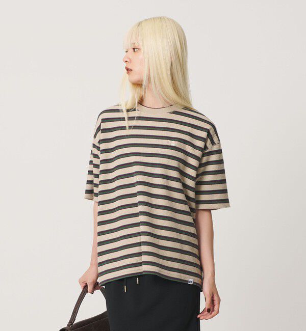 BEAUTY&YOUTH UNITED ARROWS「【別注】＜RUSSELL ATHLETIC＞ワッフル ショートスリーブ Tシャツ」|Tシャツ・カットソー|