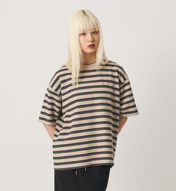 BEAUTY&YOUTH UNITED ARROWS「【別注】＜RUSSELL ATHLETIC＞ワッフル ショートスリーブ Tシャツ」|Tシャツ・カットソー|
