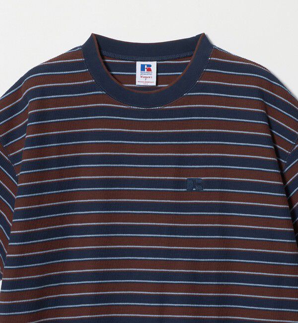 BEAUTY&YOUTH UNITED ARROWS「【別注】＜RUSSELL ATHLETIC＞ワッフル ショートスリーブ Tシャツ」|Tシャツ・カットソー|