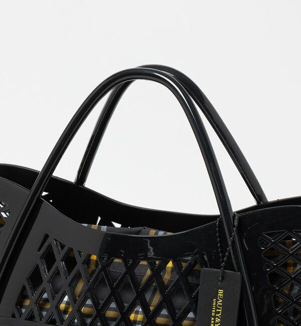 BEAUTY&YOUTH UNITED ARROWS「PVC ダイヤモンドカット トートバッグ」|トートバッグ|