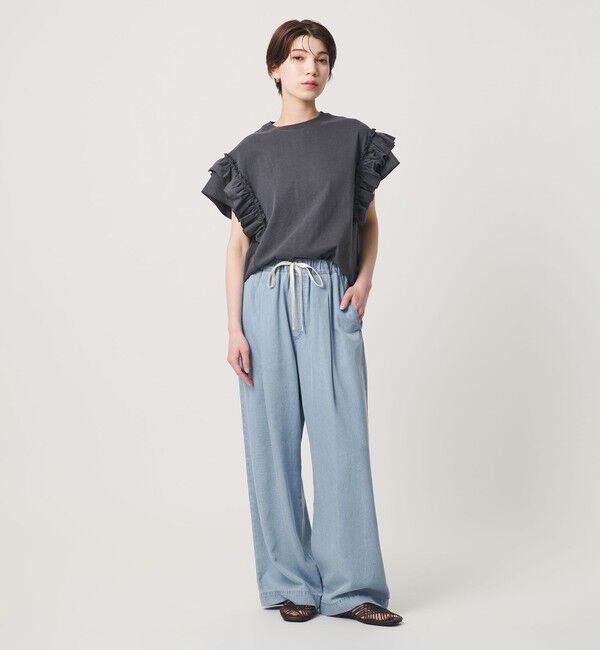 BEAUTY&YOUTH UNITED ARROWS「【WEB限定】ライトデニム イージーパンツ ウォッシャブル」|デニム|