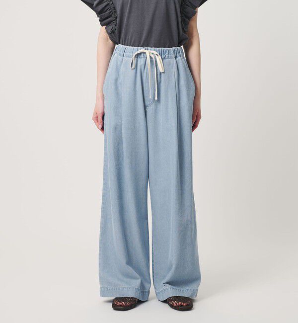 BEAUTY&YOUTH UNITED ARROWS「【WEB限定】ライトデニム イージーパンツ ウォッシャブル」|デニム|