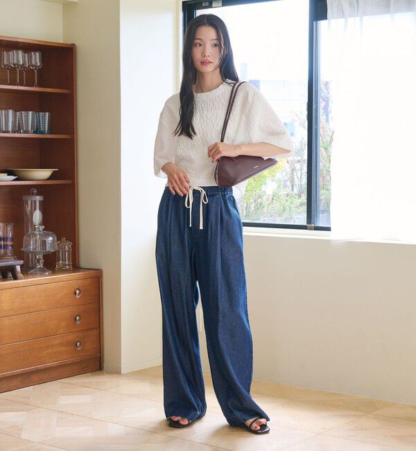 BEAUTY&YOUTH UNITED ARROWS「【WEB限定】ライトデニム イージーパンツ ウォッシャブル」|デニム|