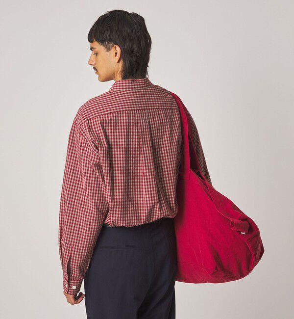 STEVEN ALAN「＜Steven Alan＞ オーガニックコットン ミニチェック リバースシーム シャツ LOOSE」|シャツ・ブラウス|