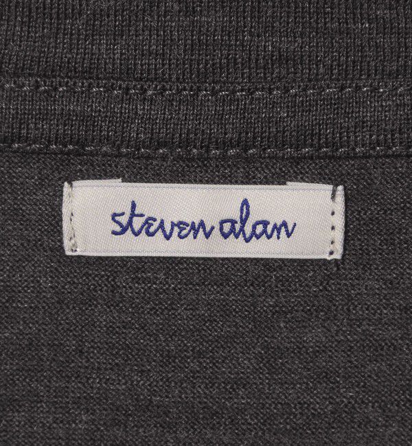 STEVEN ALAN「＜Steven Alan＞ メリノウール クルーネック Tシャツ」|Tシャツ・カットソー|