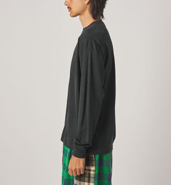 STEVEN ALAN「＜Steven Alan＞ メリノウール クルーネック Tシャツ」|Tシャツ・カットソー|