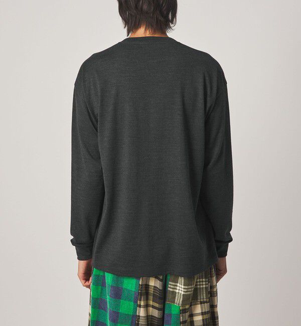 STEVEN ALAN「＜Steven Alan＞ メリノウール クルーネック Tシャツ」|Tシャツ・カットソー|