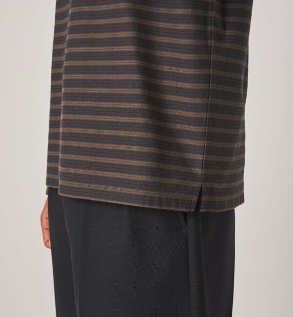 STEVEN ALAN「＜Steven Alan＞ オーガニックコットン ボーダー カットソー」|Tシャツ・カットソー|