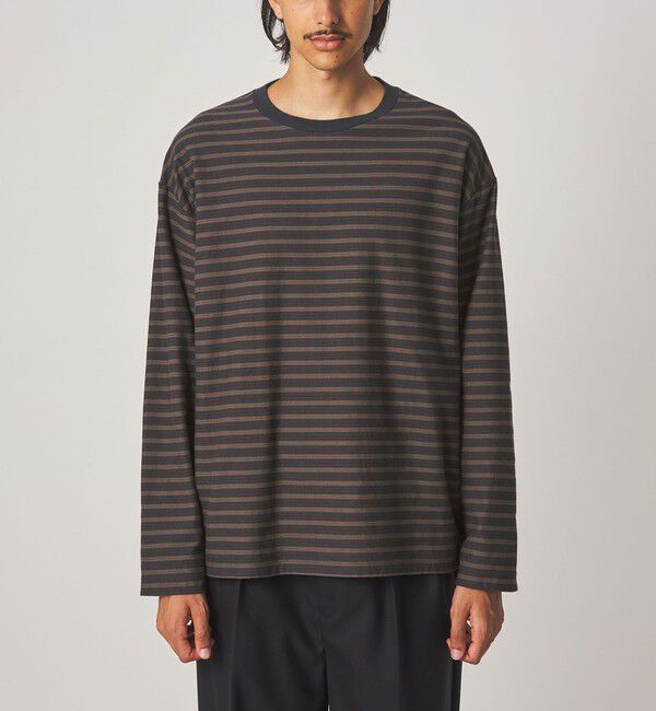 STEVEN ALAN「＜Steven Alan＞ オーガニックコットン ボーダー カットソー」|Tシャツ・カットソー|