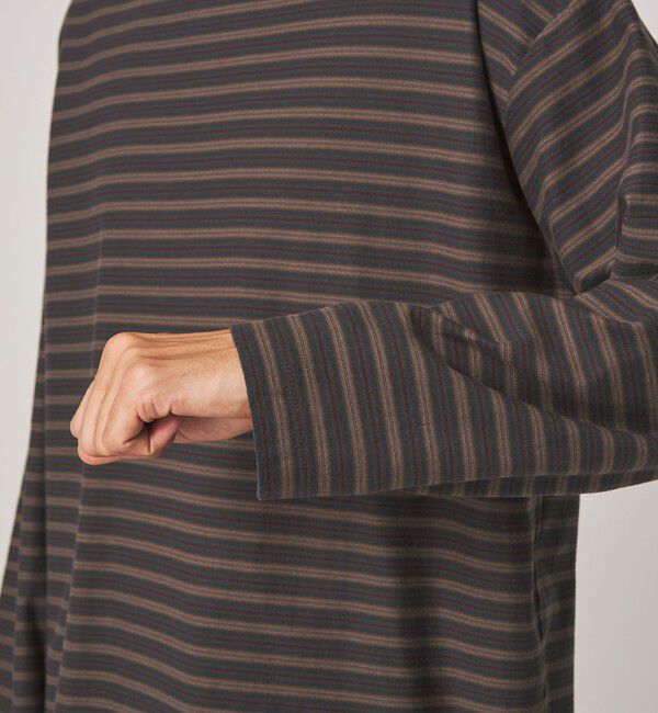 STEVEN ALAN「＜Steven Alan＞ オーガニックコットン ボーダー カットソー」|Tシャツ・カットソー|