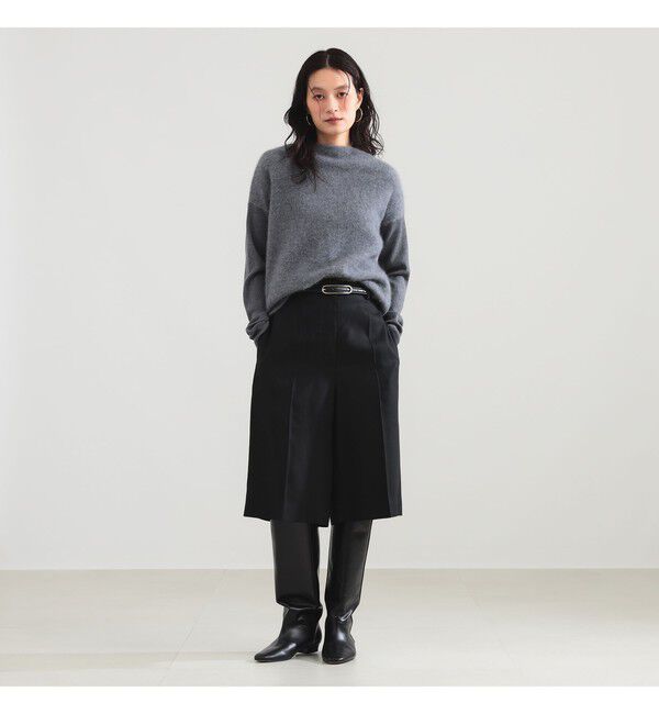 Demi-Luxe BEAMS 「フラッフィー ボートネック ニット」|ニット・セーター|