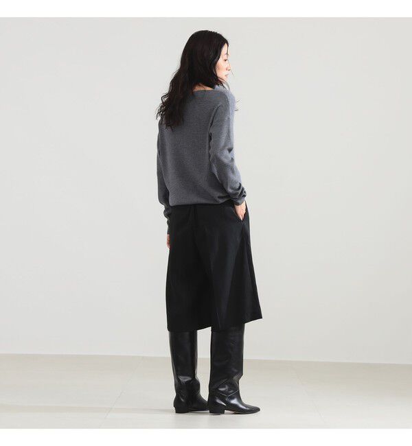 Demi-Luxe BEAMS 「フラッフィー ボートネック ニット」|ニット・セーター|