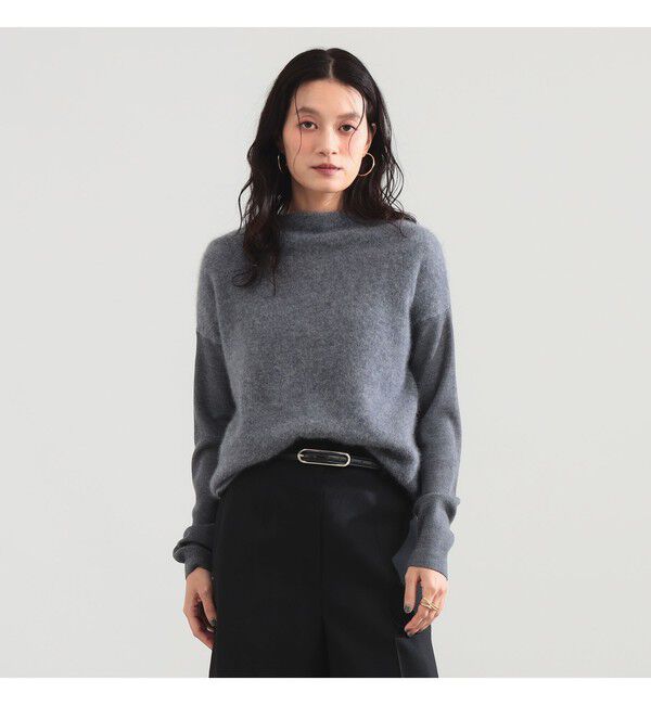 Demi-Luxe BEAMS 「フラッフィー ボートネック ニット」|ニット・セーター|