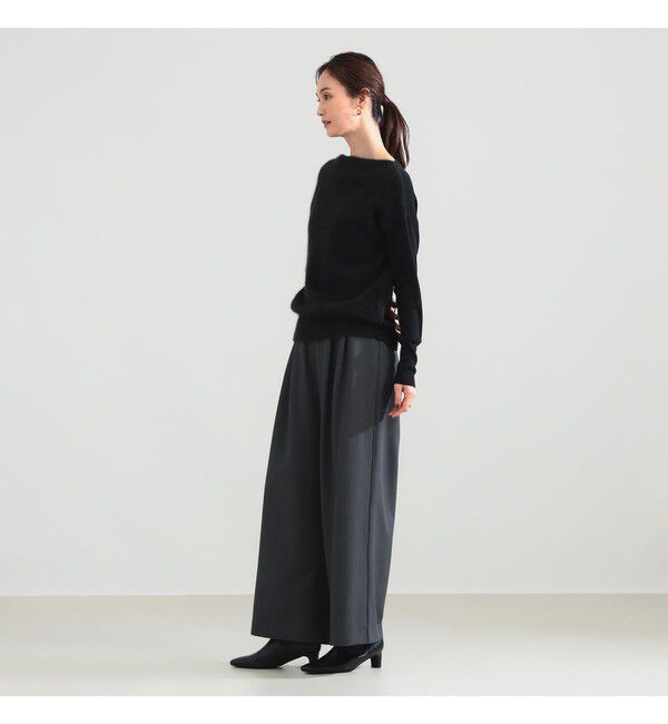 Demi-Luxe BEAMS 「フラッフィー ボートネック ニット」|ニット・セーター|