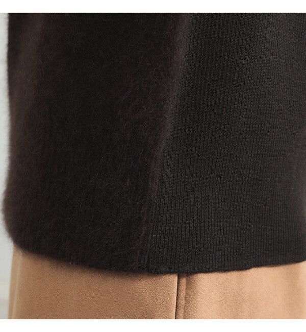 Demi-Luxe BEAMS 「フラッフィー ボートネック ニット」|ニット・セーター|