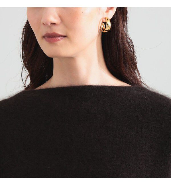 Demi-Luxe BEAMS 「フラッフィー ボートネック ニット」|ニット・セーター|