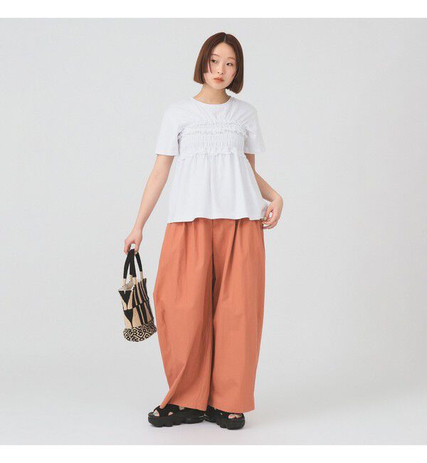 Ray BEAMS 「ビスチェ シャーリング Tシャツ」|Tシャツ・カットソー|