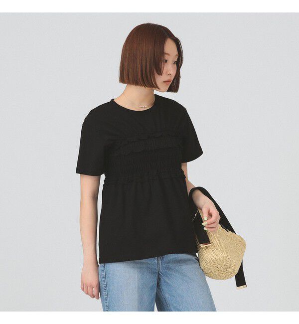 Ray BEAMS 「ビスチェ シャーリング Tシャツ」|Tシャツ・カットソー|