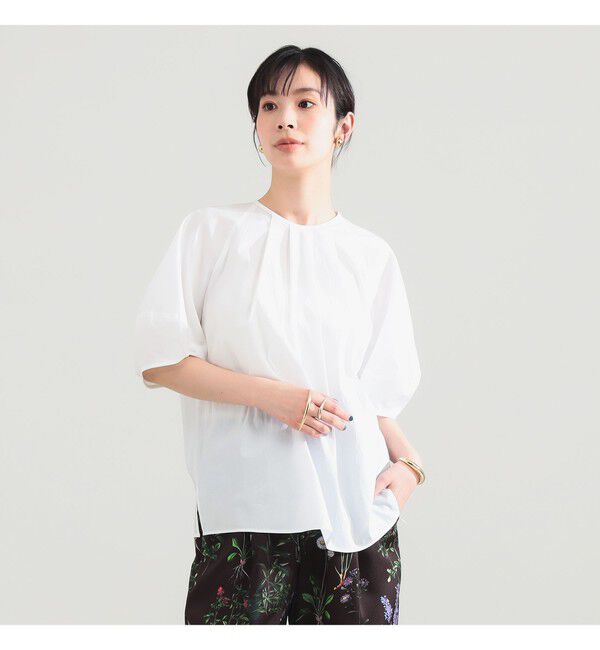 Demi-Luxe BEAMS 「ランタンスリーブ プルオーバー」|シャツ・ブラウス|