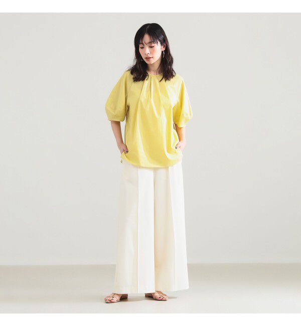 Demi-Luxe BEAMS 「ランタンスリーブ プルオーバー」|シャツ・ブラウス|