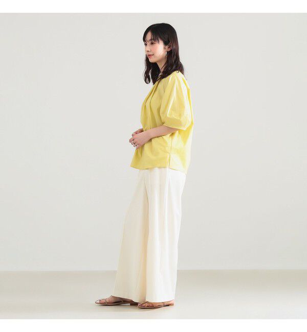 Demi-Luxe BEAMS 「ランタンスリーブ プルオーバー」|シャツ・ブラウス|