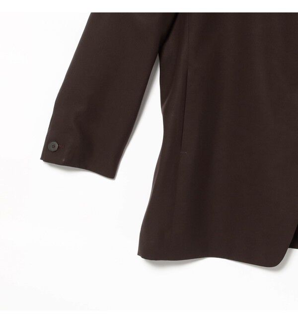 Demi-Luxe BEAMS 「ラペルレス オーバー ジャケット」|ダッフルコート|