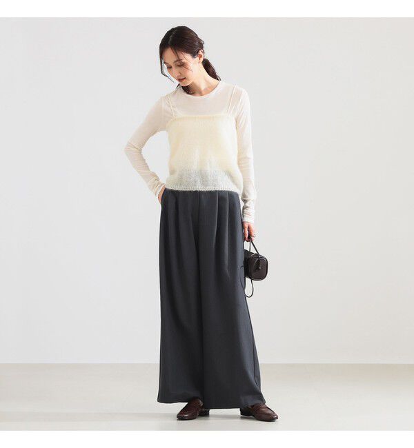 Demi-Luxe BEAMS 「モヘヤ ニット キャミソール」|ニット・セーター|