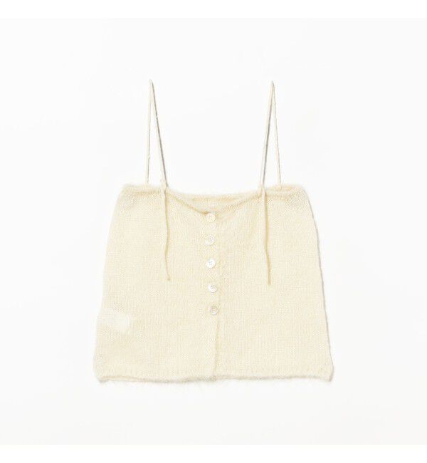 Demi-Luxe BEAMS 「モヘヤ ニット キャミソール」|ニット・セーター|