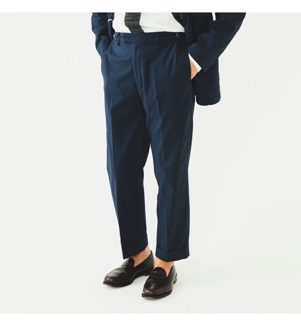 BEAMS PLUS「IVY Trousers Ankle Cut COOLMAX (R) Seersucker」|その他|