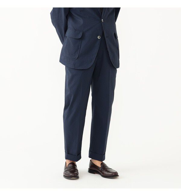 BEAMS PLUS「IVY Trousers Ankle Cut COOLMAX (R) Seersucker」|その他|
