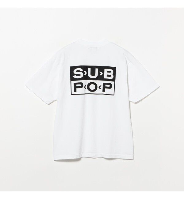 BEAMS「SUB POP / S/S TEE " NO COMMENT. "」|Tシャツ・カットソー|
