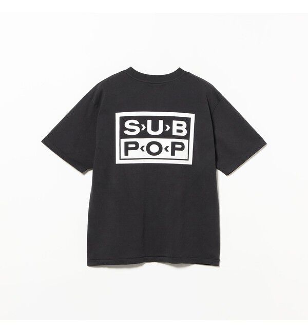 BEAMS「SUB POP / S/S TEE " NO COMMENT. "」|Tシャツ・カットソー|