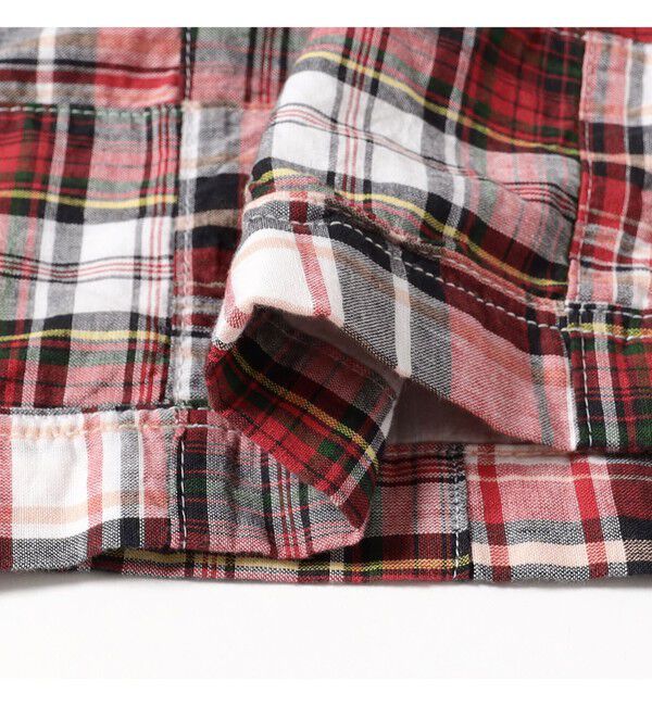 BEAMS PLUS「Easy Shorts Patchwork Madras」|その他|