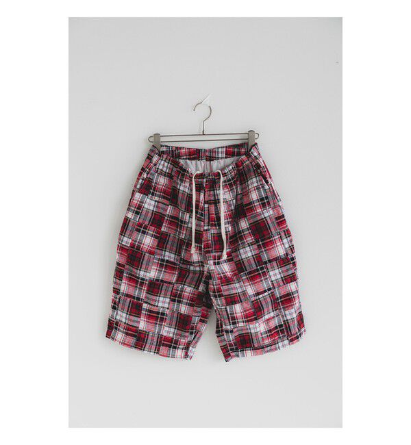 BEAMS PLUS「Easy Shorts Patchwork Madras」|その他|