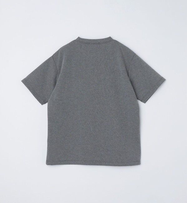 SHIPS「【WEB限定】SHIPS:〈手洗い可能/抗菌/防臭〉ワンポイント ロゴ バーズアイ Tシャツ」|Tシャツ・カットソー|
