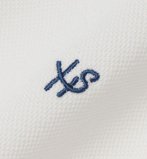 SHIPS「【WEB限定】SHIPS:〈手洗い可能/抗菌/防臭〉ワンポイント ロゴ バーズアイ ヘンリーネック Tシャツ」|Tシャツ・カットソー|